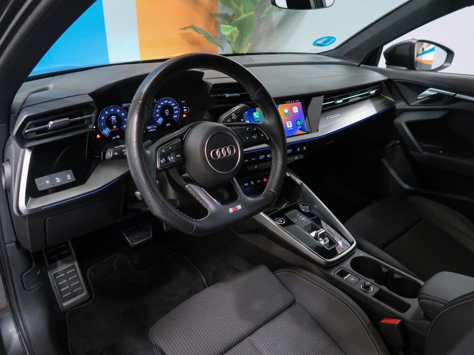 AUDI A3 SPORTBACK BLACK 45TFSI ECOMP STRONIC 21 