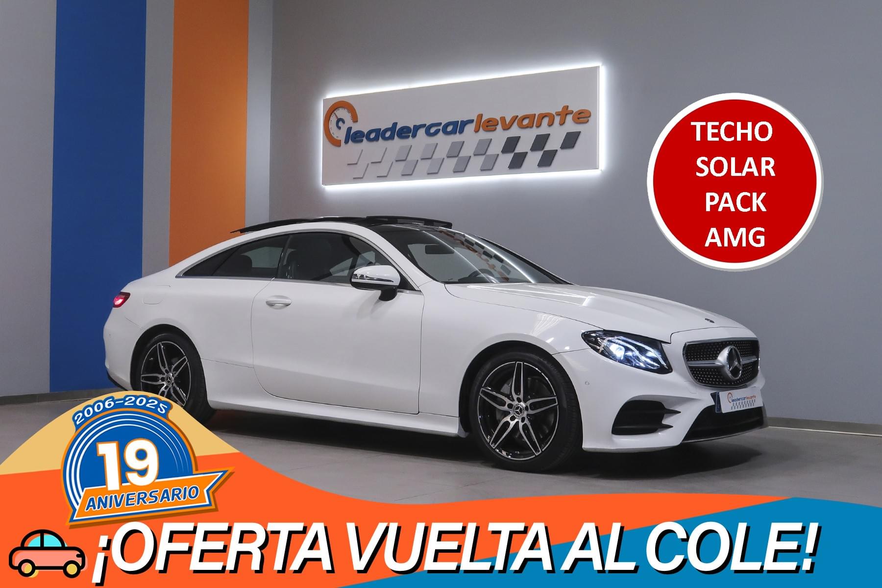 MERCEDES-BENZ CLASE E 220D COUPE 194CV PACK AMG 1 