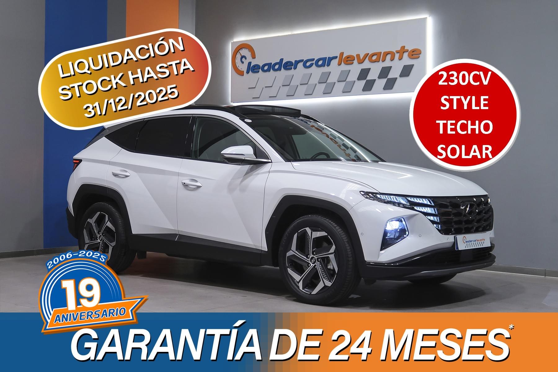 imagen de HYUNDAI TUCSON 1.6 TGDI 230CV HEV STYLE AUT 4X4 - REF: 04187