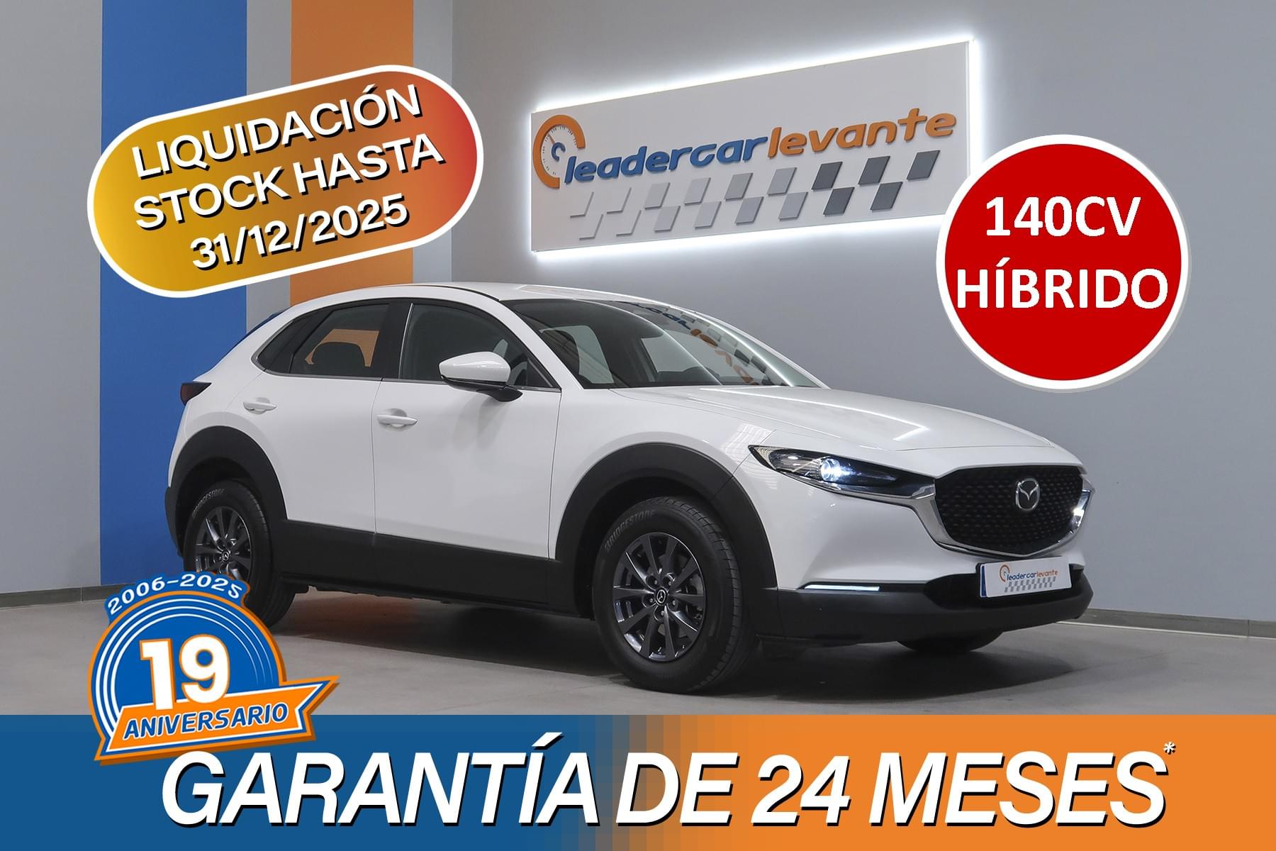 imagen de MAZDA CX-30 2.5L E SKYACTIV G MHEV 140CV PRIME LINE - REF: 04197