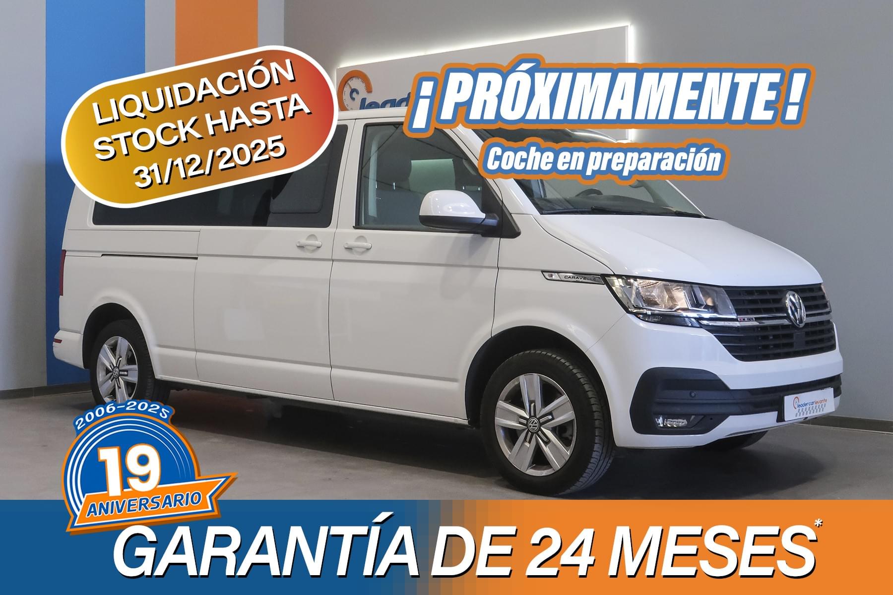 imagen de VOLKSWAGEN CARAVELLE 2.0 TDI BMT PREMIUM BT 4M DSG 204CV - REF: 04221