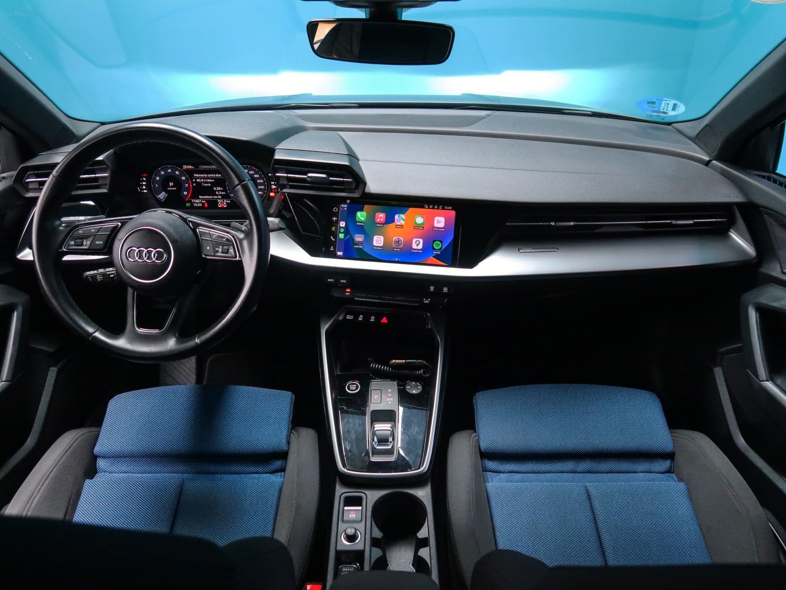 AUDI A3 SPORTBACK BLACK LINE 35 TFSI 150CV 20