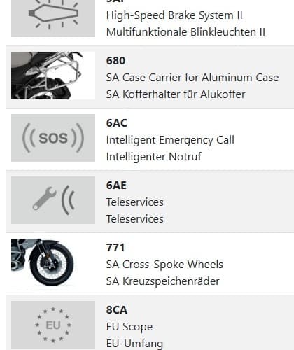 BMW R 1250 GS ADVENTURE (IVA) (FULL EQUIP+ 3 MAL.)(REVI 60MIL) 2022 de segunda mano