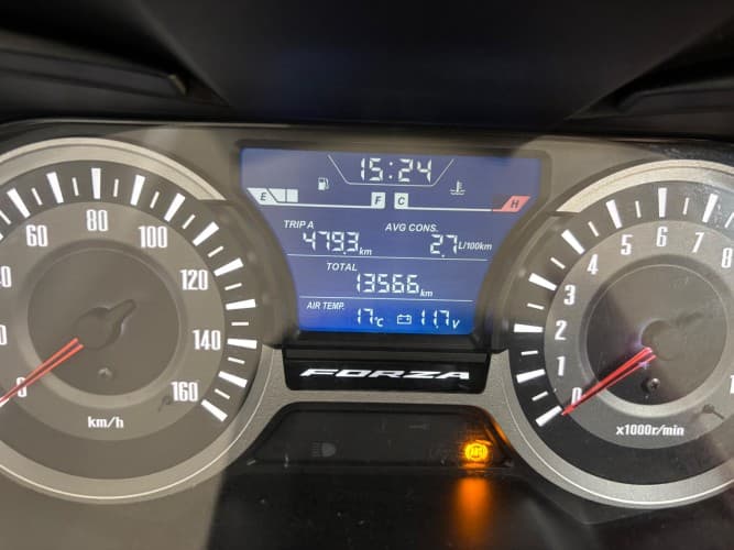 HONDA FORZA 125 2018 de segunda mano