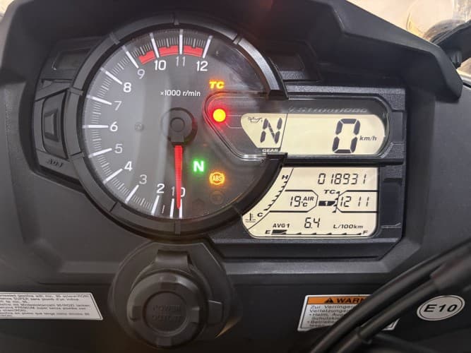 SUZUKI V STROM 1000 2018 de segunda mano