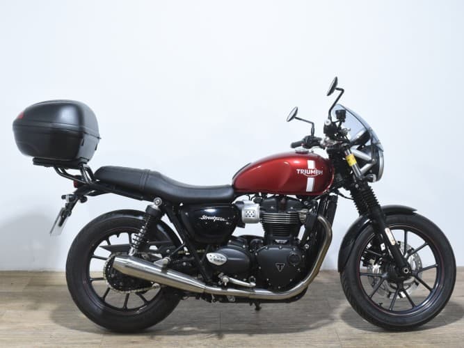 Comprar TRIUMPH STREET TWIN (TOP CASE) 2018 de segunda mano TRIUMPH STREET TWIN (TOP CASE) 2018 de segunda mano