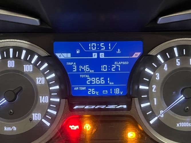Comprar HONDA FORZA 300 (TOP CASE) 2019 de segunda mano HONDA FORZA 300 (TOP CASE) 2019 de segunda mano
