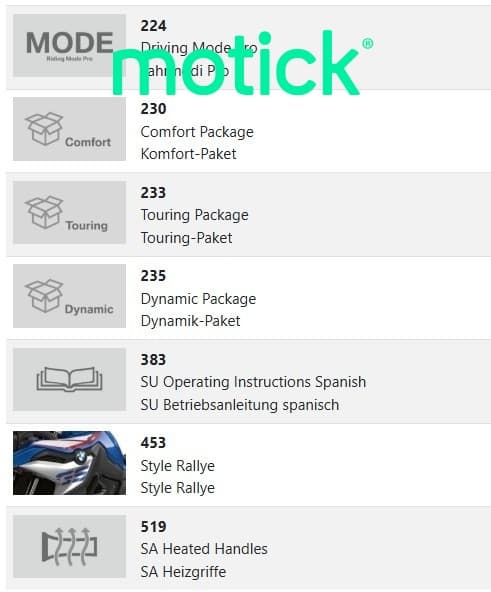 BMW F 850 GS (3 PAQUETES + 2 MALETAS)