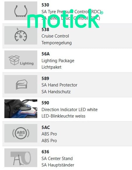 BMW F 850 GS (3 PAQUETES + 2 MALETAS)
