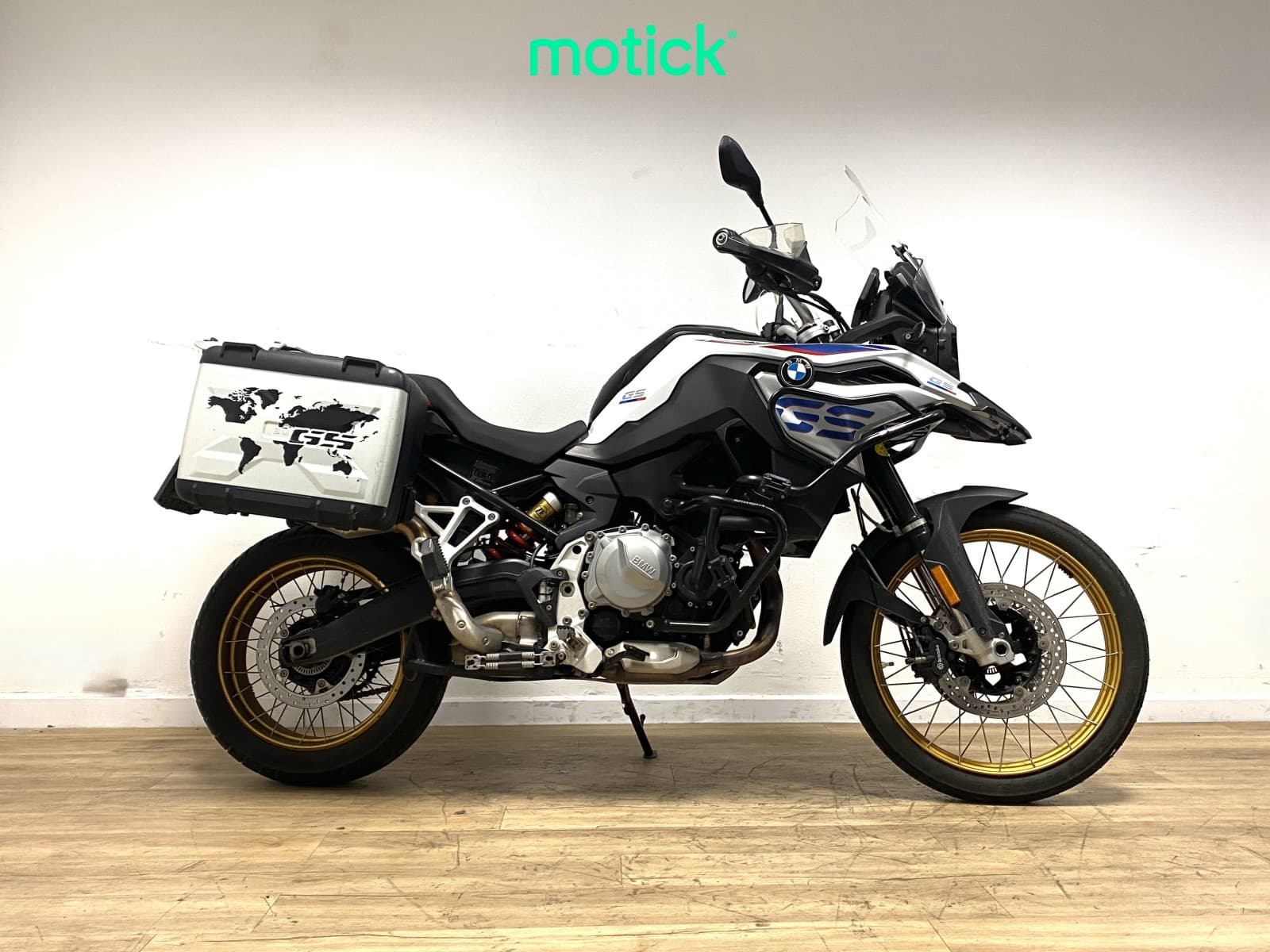 BMW F 850 GS (3 PAQUETES + 2 MALETAS)
