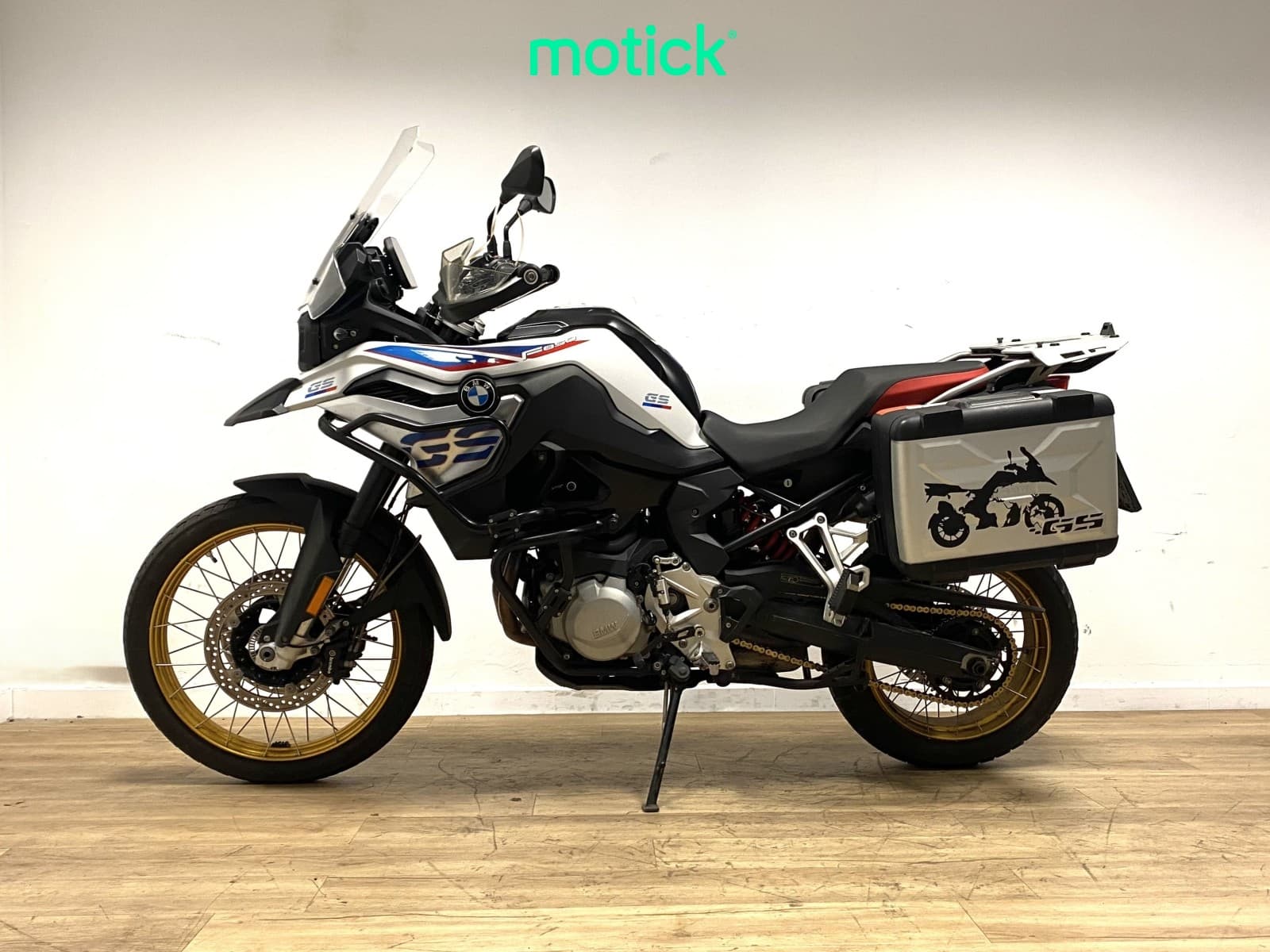 BMW F 850 GS (3 PAQUETES + 2 MALETAS)