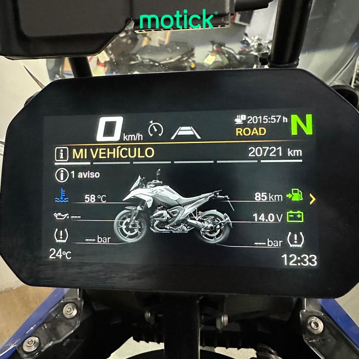 BMW R 1300 GS (3 PAQUETES+ 3 MALETAS)