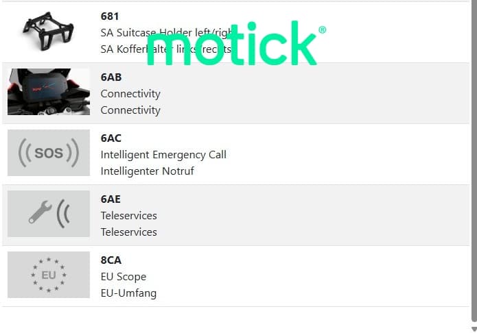 BMW F 900 XR (4 PACKS)