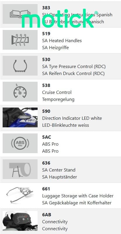 BMW F 750 GS (IVA DEDUCIBLE) (3 PAQUETES+ 3 MALETAS)