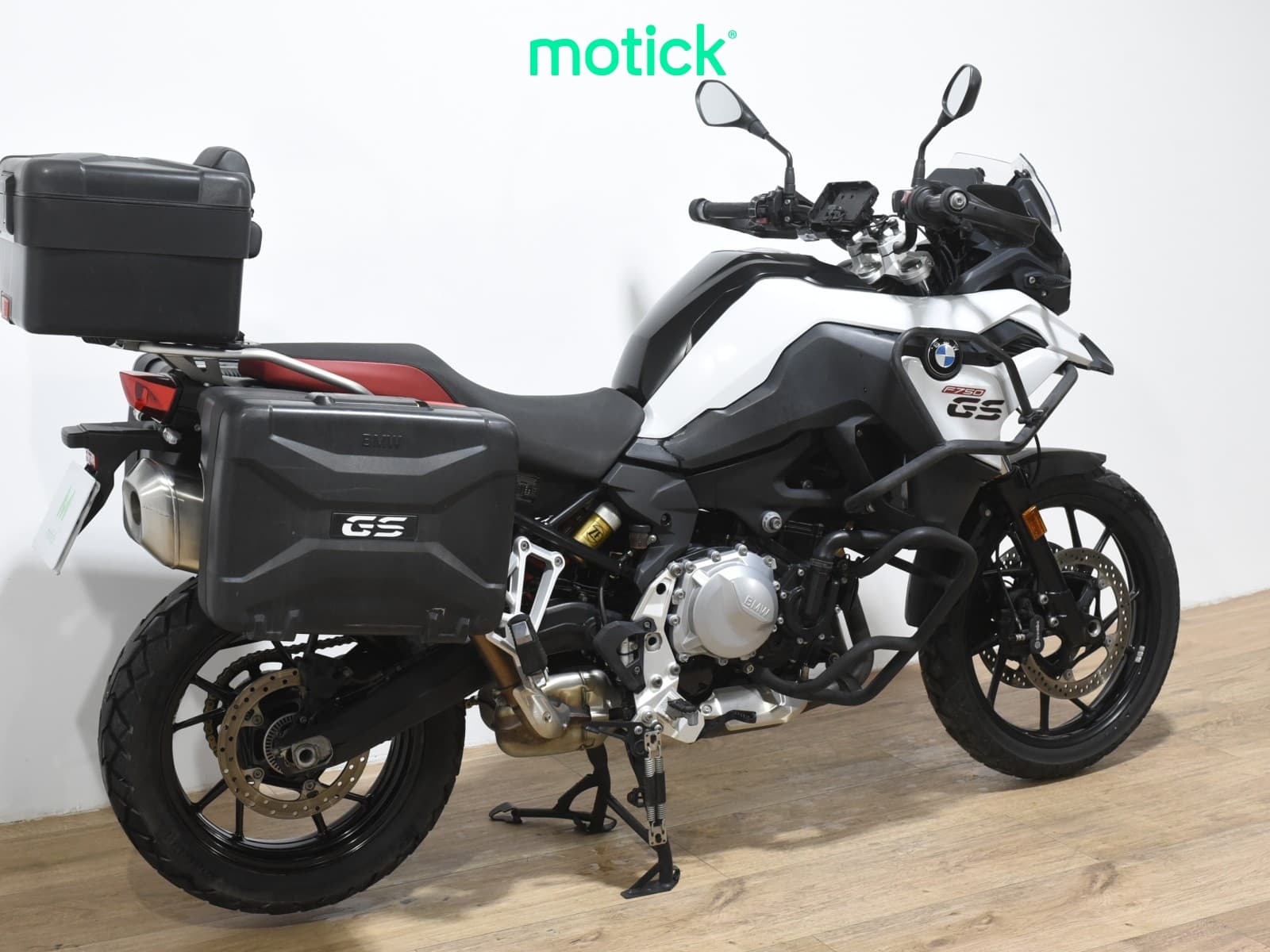 BMW F 750 GS TOP CASE + 3 MALETAS