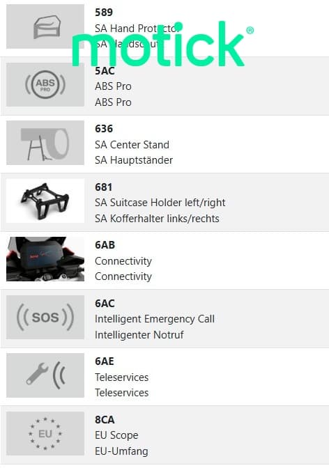 BMW F 900 XR (4 PACKGE)