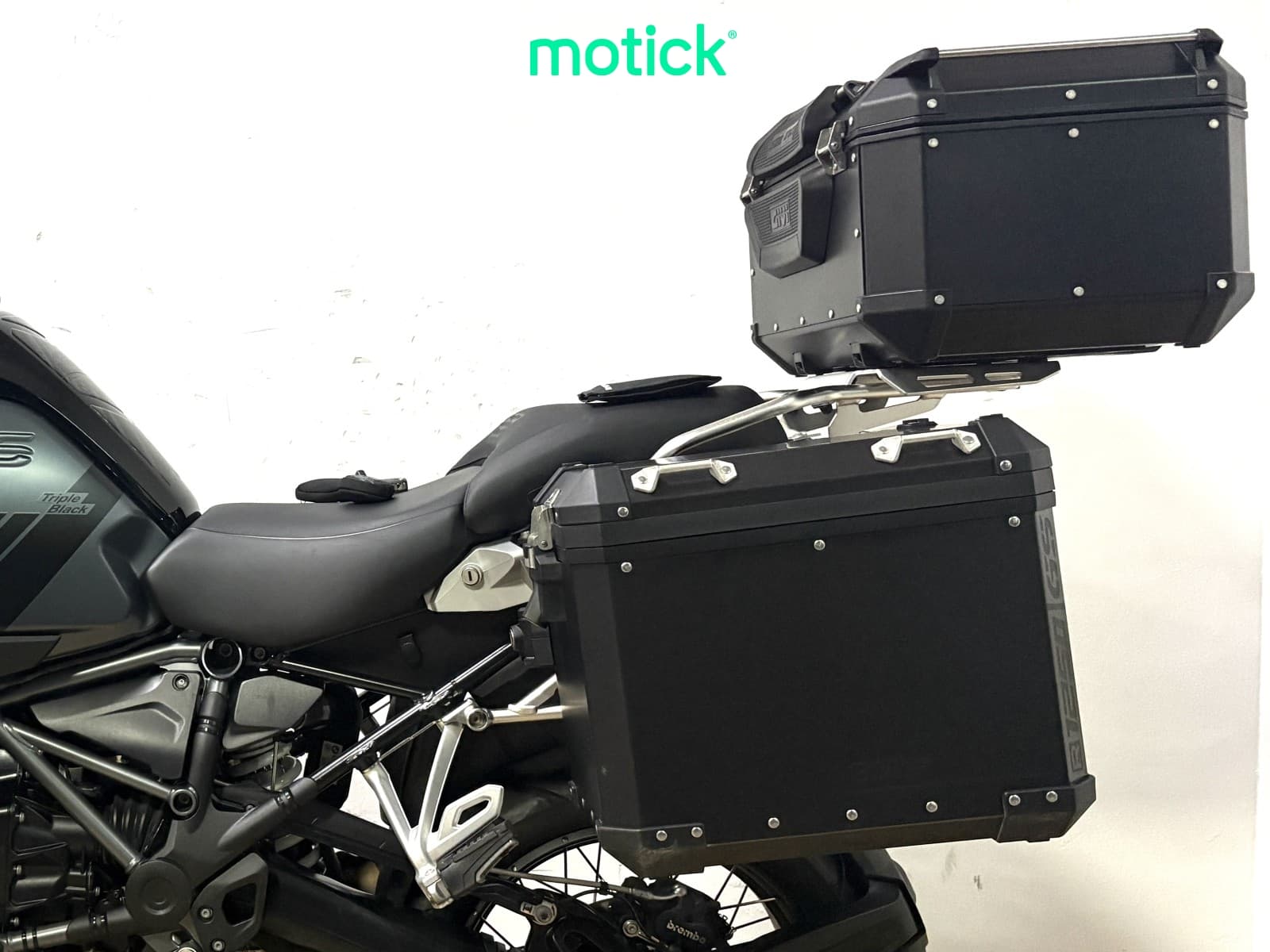 BMW R 1250 GS ADVENTURE TRIPLE BLACK (3MALETAS)+(4 PAQUETES)