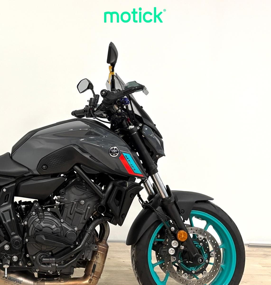 YAMAHA MT-07 (A)(Akrapovic no incl. +600 euros)