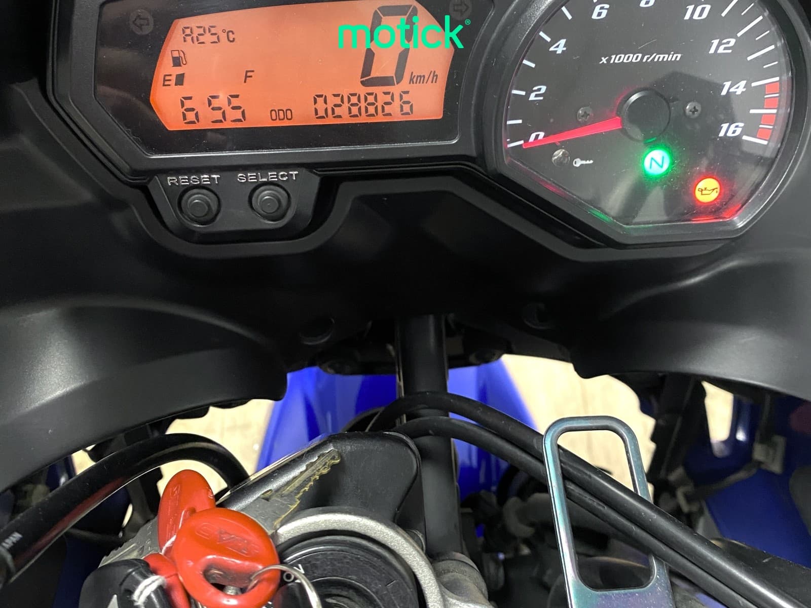 YAMAHA FZ6-S (TOP CASE)