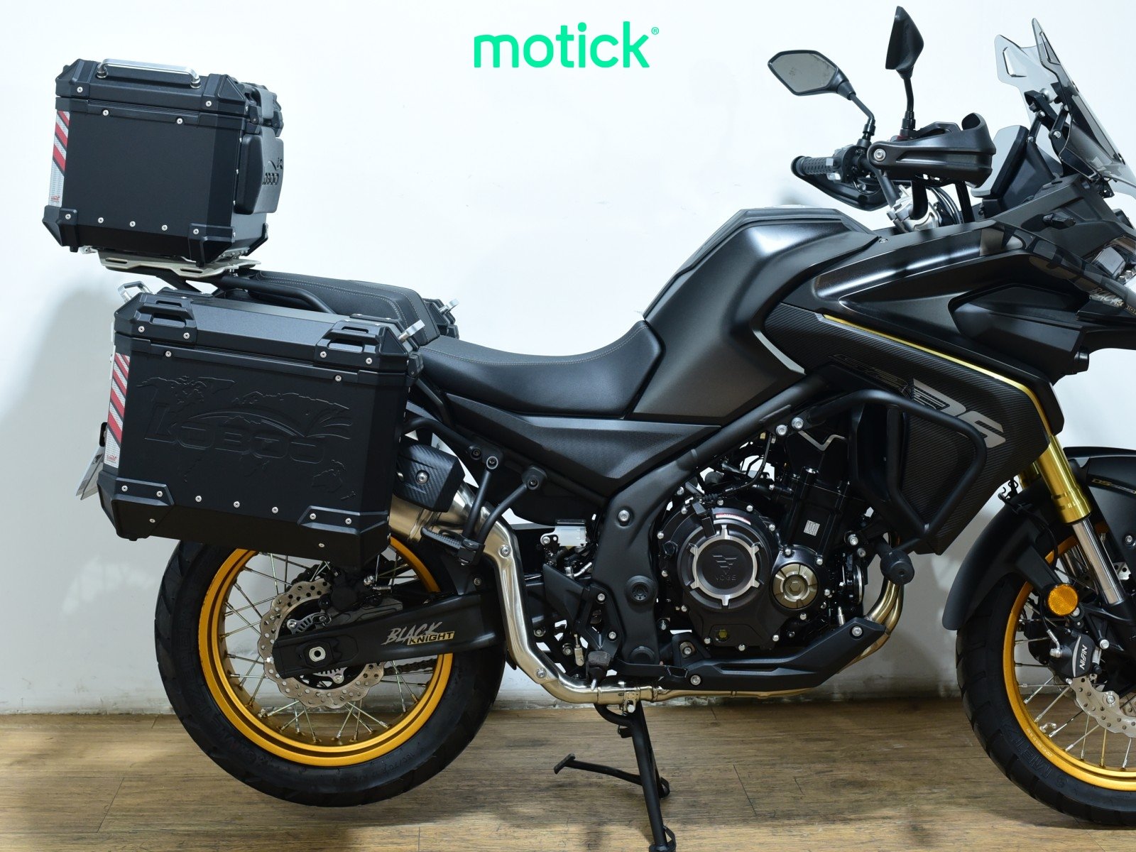VOGE 525 DSX BLACK KNIGHT (3 MALETAS)