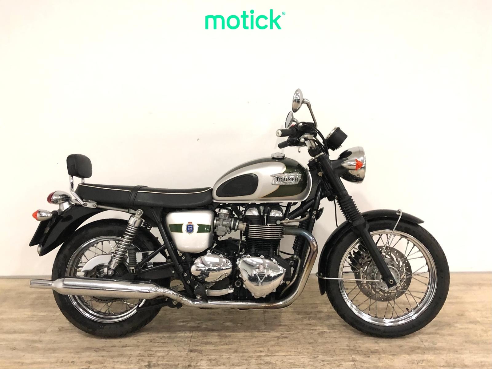 TRIUMPH BONNEVILLE T 100 CARNET A