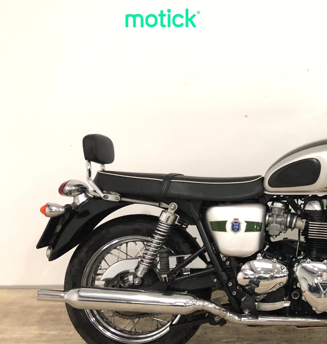 TRIUMPH BONNEVILLE T 100 CARNET A
