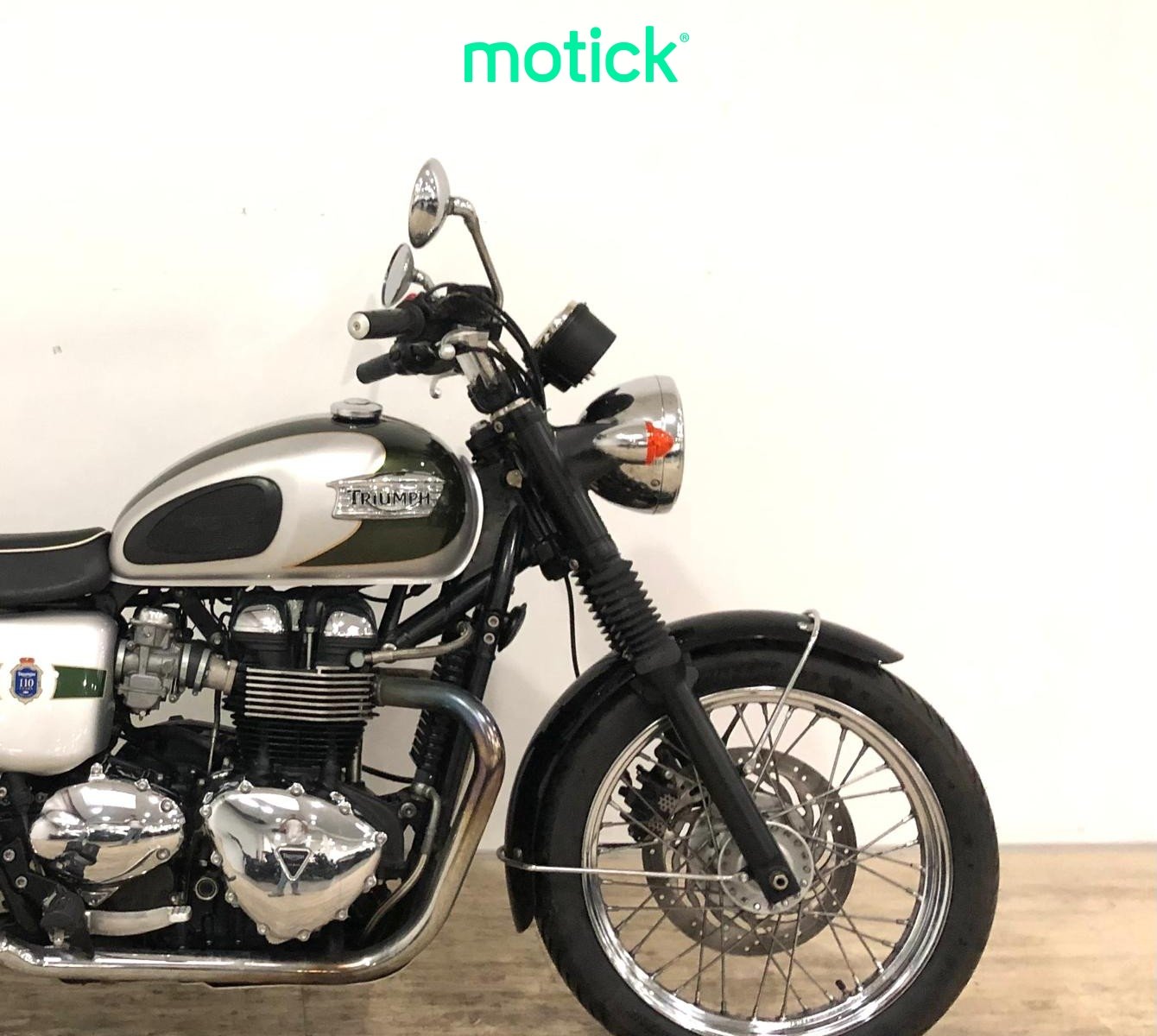 TRIUMPH BONNEVILLE T 100 CARNET A