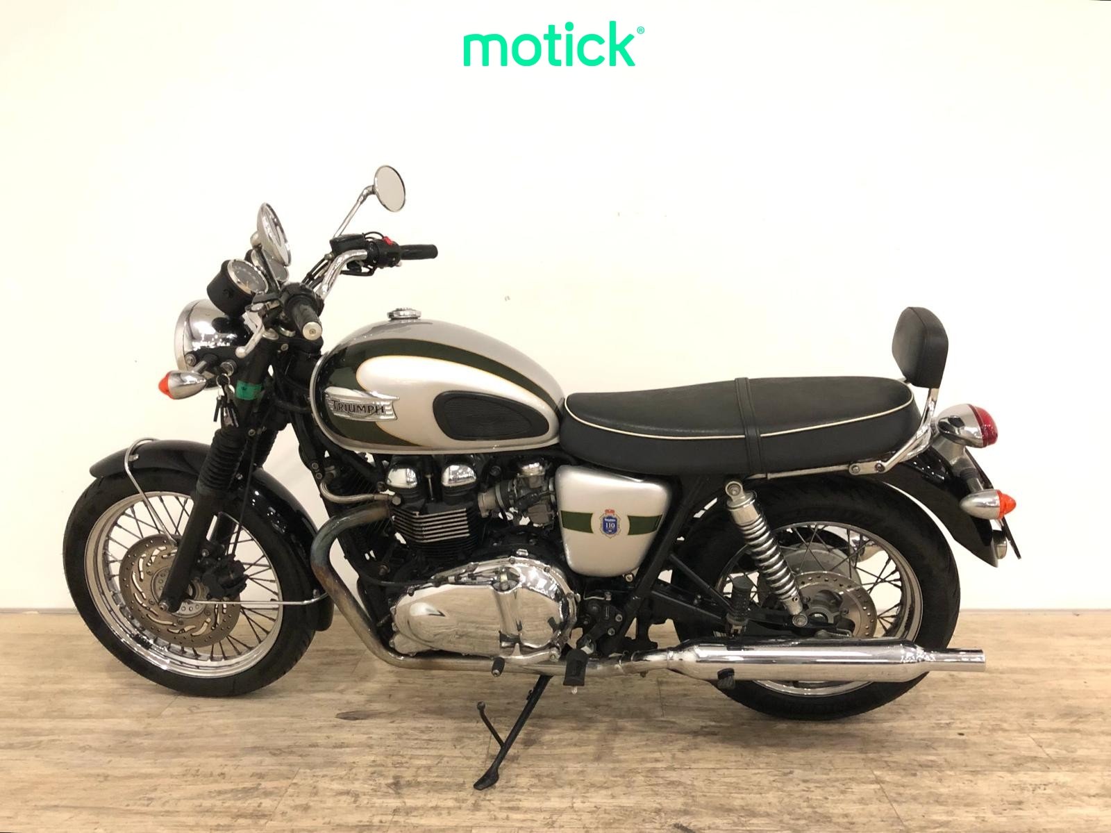 TRIUMPH BONNEVILLE T 100 CARNET A