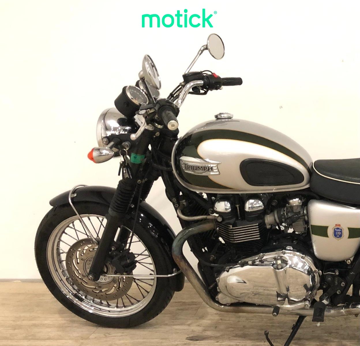 TRIUMPH BONNEVILLE T 100 CARNET A