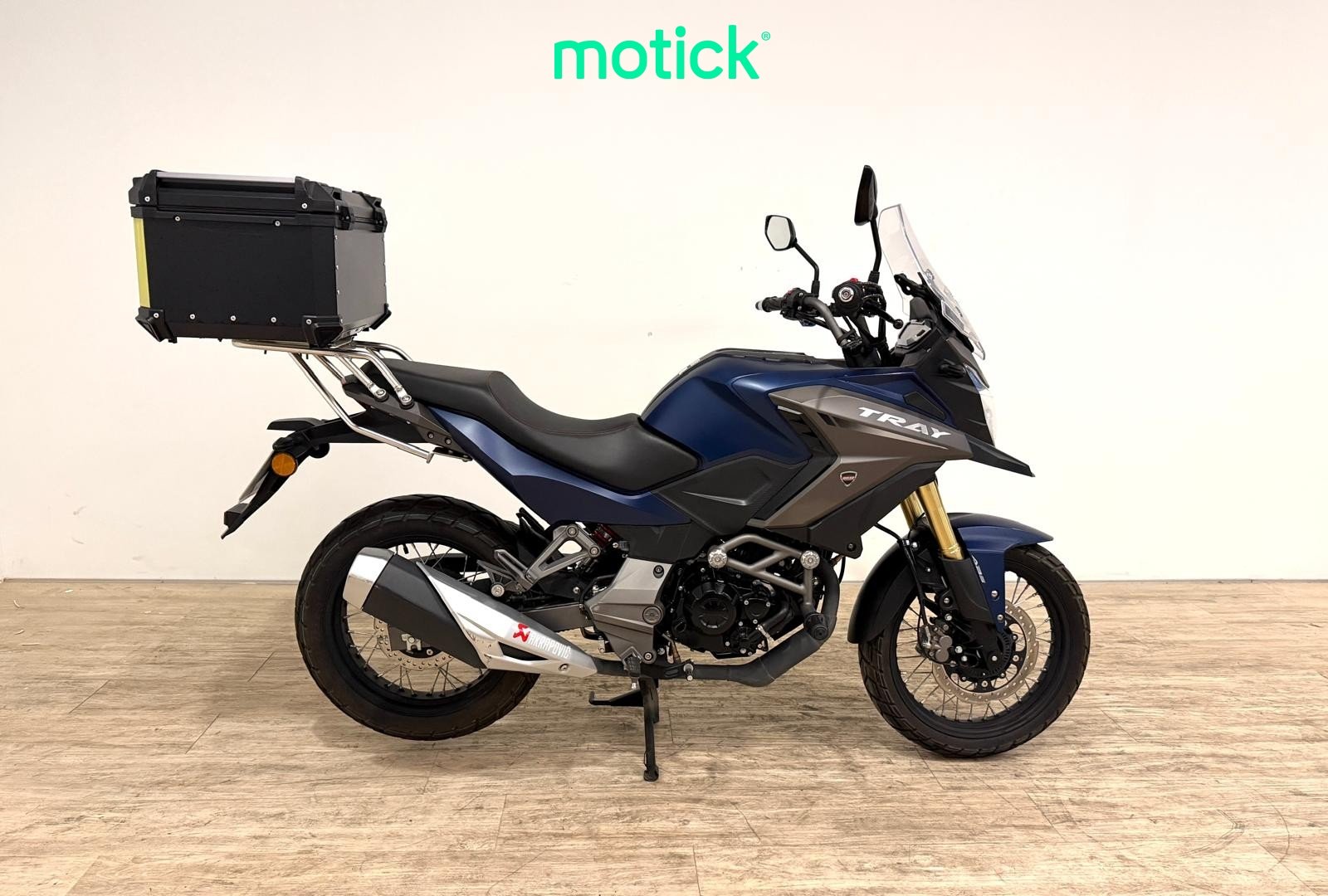 MH MOTORCYCLES TRAY 125 (TOP CASE)