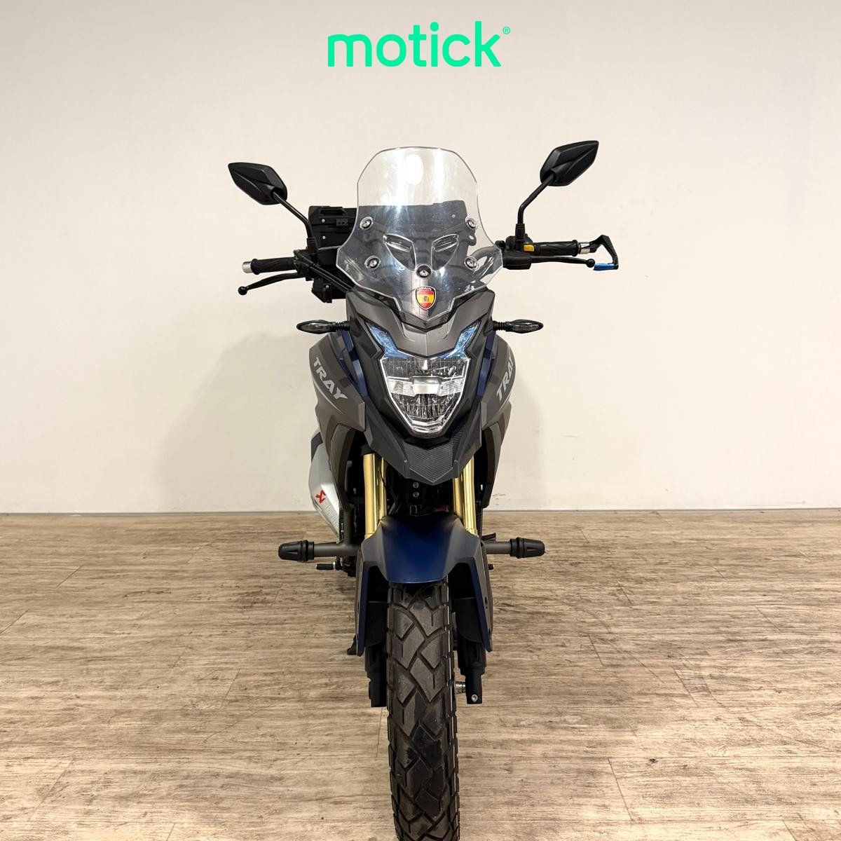 MH MOTORCYCLES TRAY 125 (TOP CASE)
