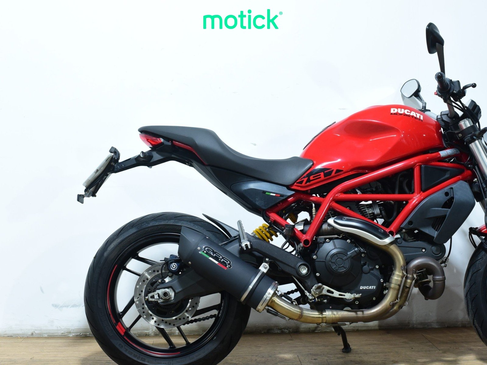 DUCATI MONSTER 797 (A2) (ESCAPE GPR HOMOLOGADO)