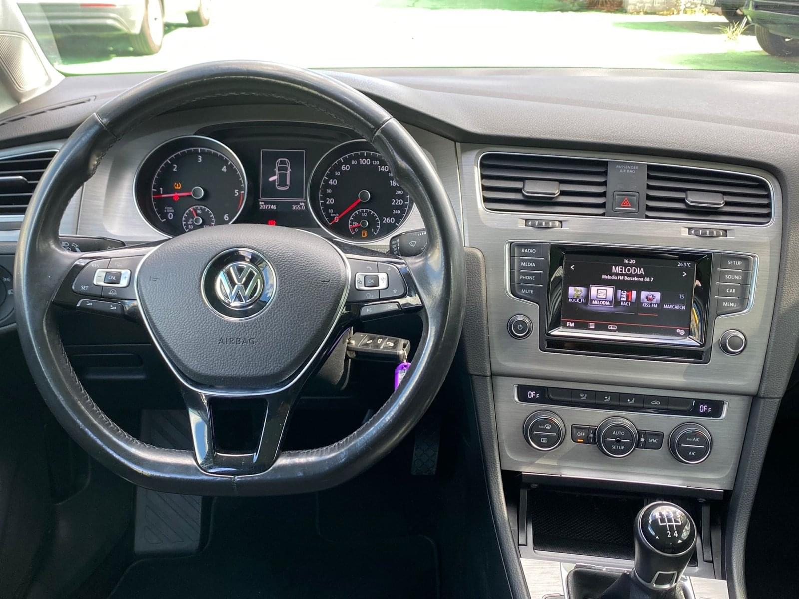 VOLKSWAGEN GOLF VII 1.6 105CV 16 