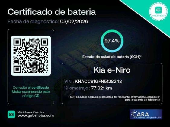 KIA E-NIRO de segunda mano