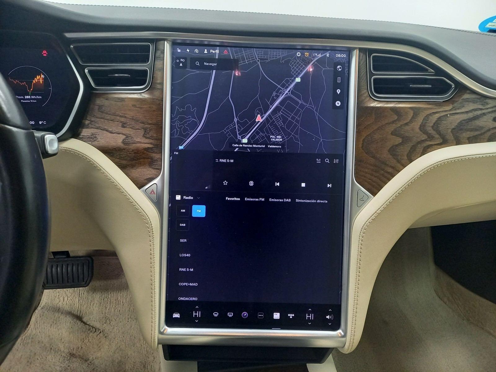 TESLA MODEL S 100D 4WD berlina con portón 345KW 5P 13 
