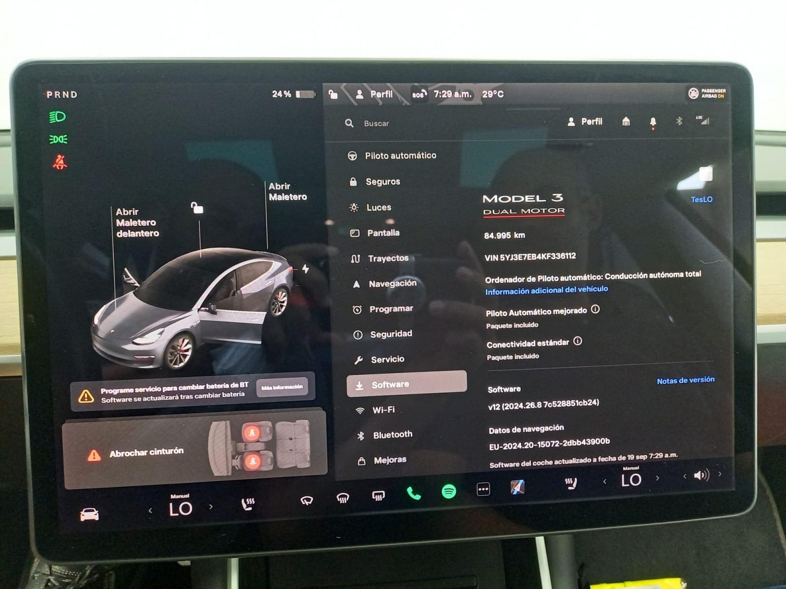 TESLA MODEL 3 75 KWH PERFORMANCE DUAL MOTOR 30 