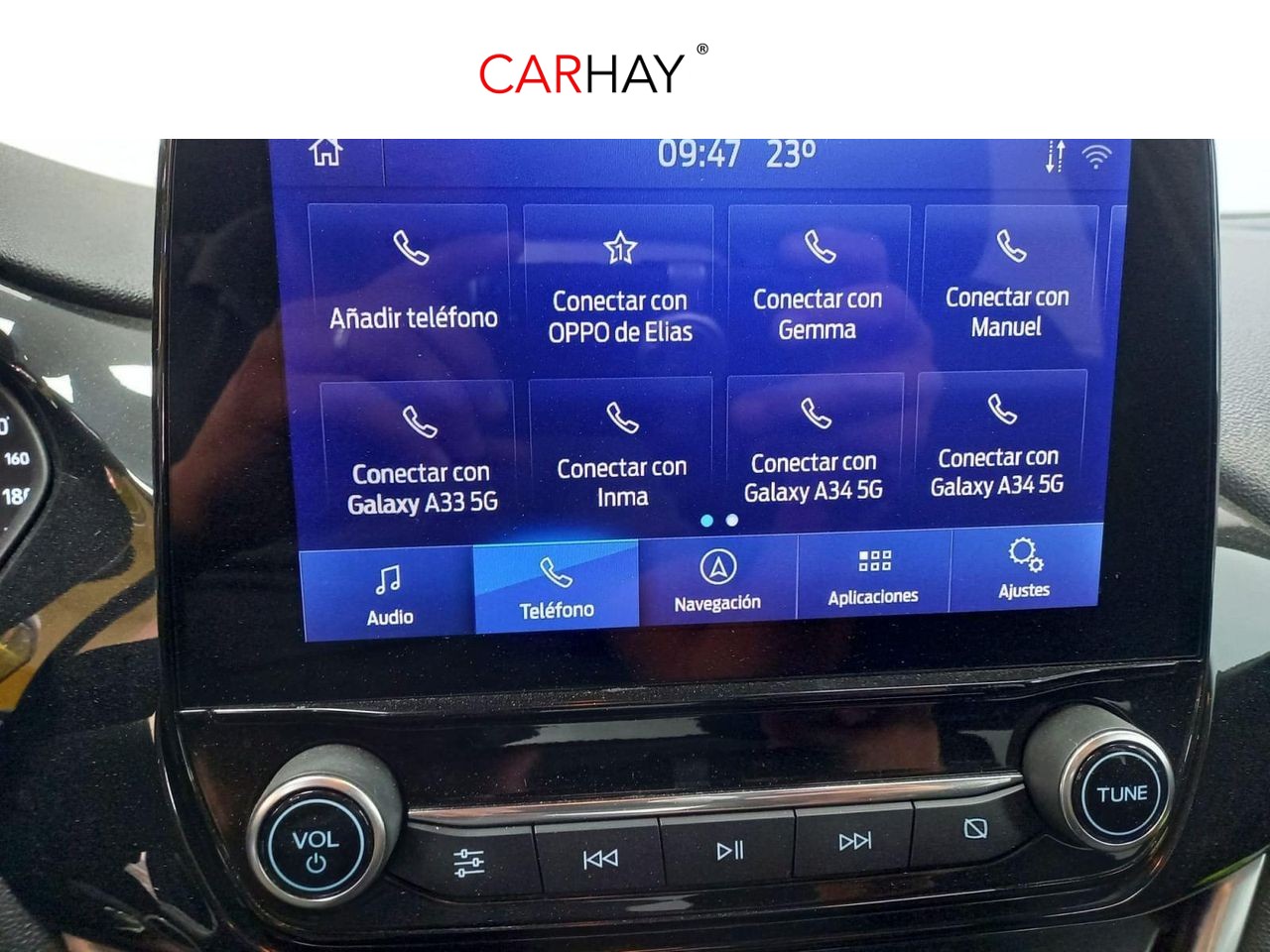 FORD FIESTA 1.0 ECOBOOST MHEV 92KW (125CV) TREND 5P 23