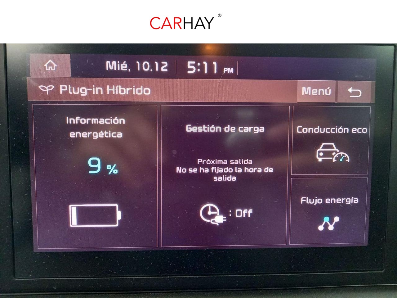 KIA NIRO 1.6 GDI PHEV 135KW (183CV) CONCEPT 12