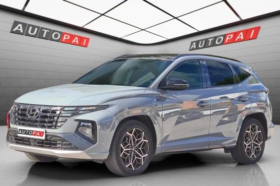 HYUNDAI TUCSON 1.6 TGI 230cv. HEV  N-LINE SKY AT. 2021 de segunda mano