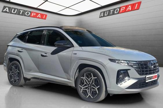 HYUNDAI TUCSON 1.6 TGI 230cv. HEV  N-LINE SKY AT. 2021 de segunda mano