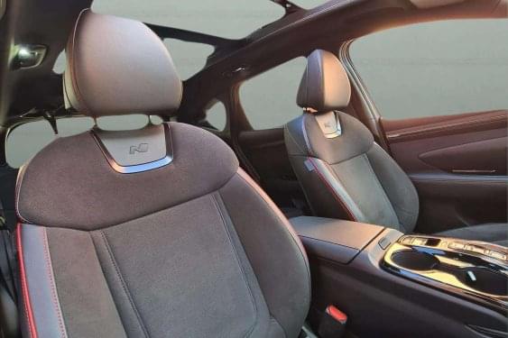 HYUNDAI TUCSON 1.6 TGI 230cv. HEV  N-LINE SKY AT. 2021 de segunda mano