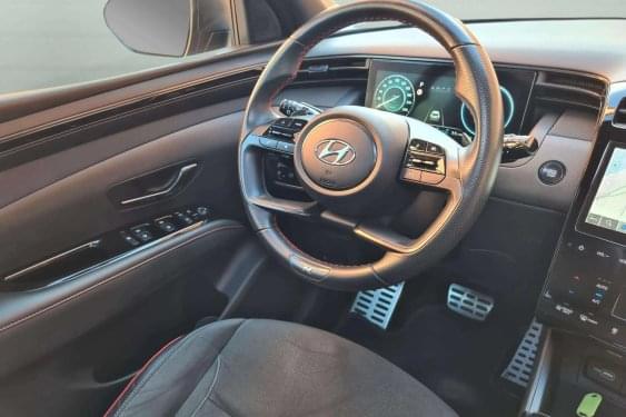 HYUNDAI TUCSON 1.6 TGI 230cv. HEV  N-LINE SKY AT. 2021 de segunda mano