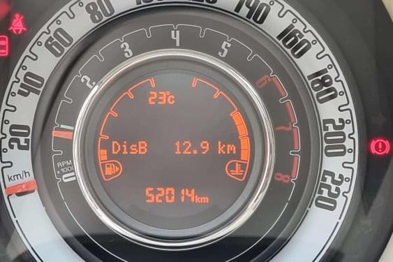 FIAT 500 1.2i 69cv. MIRROR 2018 de segunda mano