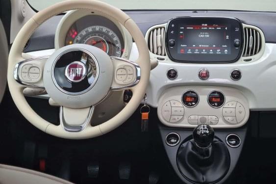 FIAT 500 1.2i 69cv. MIRROR 2018 de segunda mano
