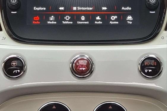 FIAT 500 1.2i 69cv. MIRROR 2018 de segunda mano