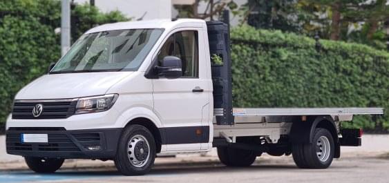 VOLKSWAGEN CRAFTER CHASIS 35 CABINA SIMPLE L4 BATALLA LARGA 2021 de segunda mano
