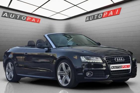 AUDI A5 Cabrio 2.0TSI 211cv. DSG QUATTRO S-LINE 2011 de segunda mano