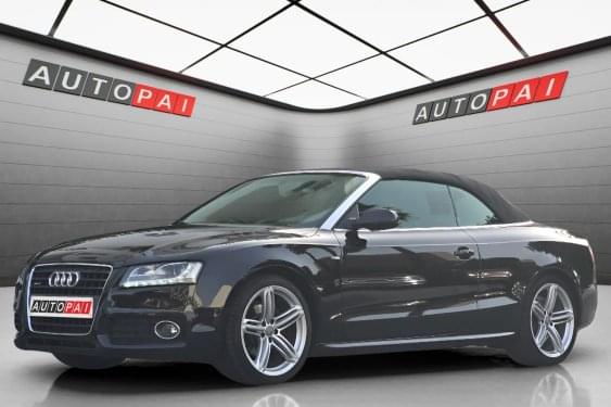 AUDI A5 Cabrio 2.0TSI 211cv. DSG QUATTRO S-LINE 2011 de segunda mano