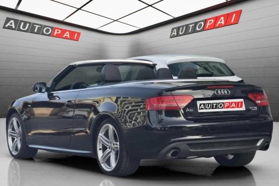 AUDI A5 Cabrio 2.0TSI 211cv. DSG QUATTRO S-LINE 2011 de segunda mano