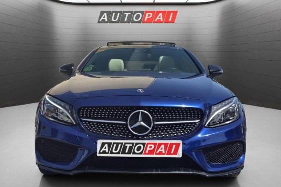 MERCEDES CLASE C C300 Coupé 245cv. autom. 2017 de segunda mano